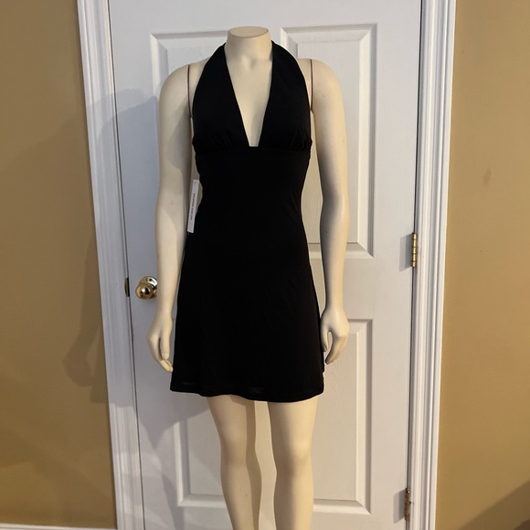 Princess Polly Tinisie Halter Mini Dress Black - Picture 11 of 13